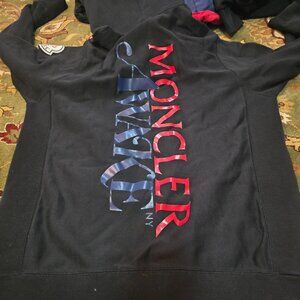Awake x Moncler Maglia Hoodie black excellent.